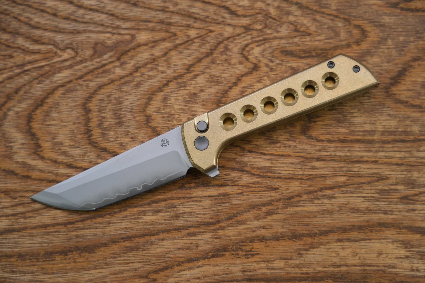 North Mountain Blade 2403B chop2 cnc exclusive aluminum bronze tanto