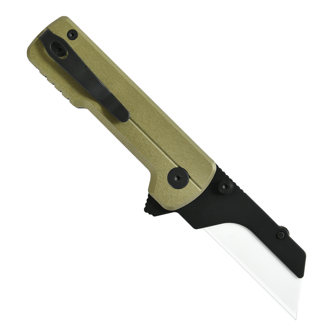Oknife U1Ultra-Olive – 2.36" Zirconium Oxide Ceramic Folding Utility Knife with OAL Aluminum Handle