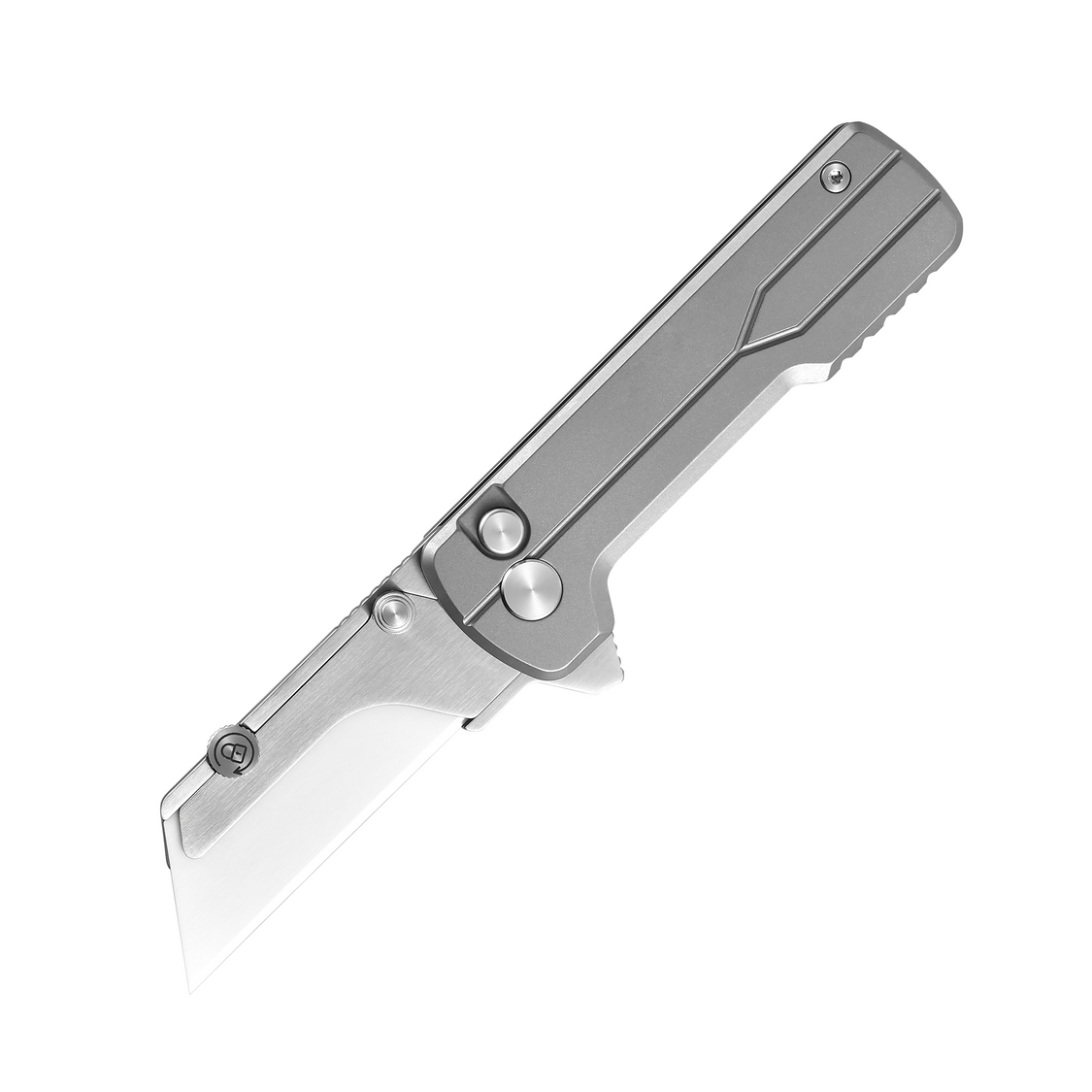 Oknife U1Ultra-Titanium – 2.36" Zirconium Oxide Ceramic Folding Utility Knife with TC4 Titanium Handle