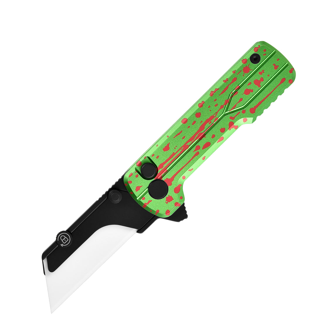 Oknife U1Ultra-ZombieGreen – 2.36" Zirconium Oxide Ceramic Folding Utility Knife with 6061 Aluminum Handle