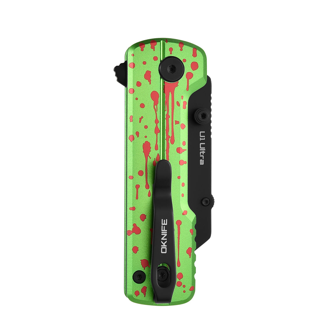 Oknife U1Ultra-ZombieGreen – 2.36" Zirconium Oxide Ceramic Folding Utility Knife with 6061 Aluminum Handle