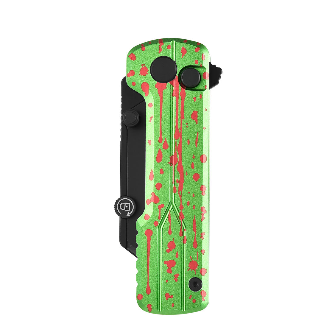Oknife U1Ultra-ZombieGreen – 2.36" Zirconium Oxide Ceramic Folding Utility Knife with 6061 Aluminum Handle