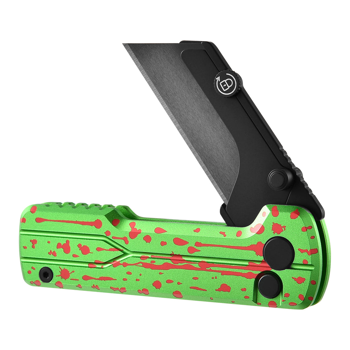 Oknife U1Ultra-ZombieGreen – 2.36" Zirconium Oxide Ceramic Folding Utility Knife with 6061 Aluminum Handle