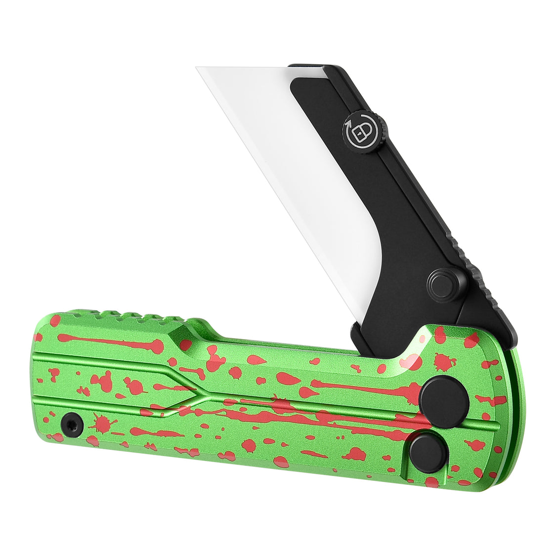Oknife U1Ultra-ZombieGreen – 2.36" Zirconium Oxide Ceramic Folding Utility Knife with 6061 Aluminum Handle