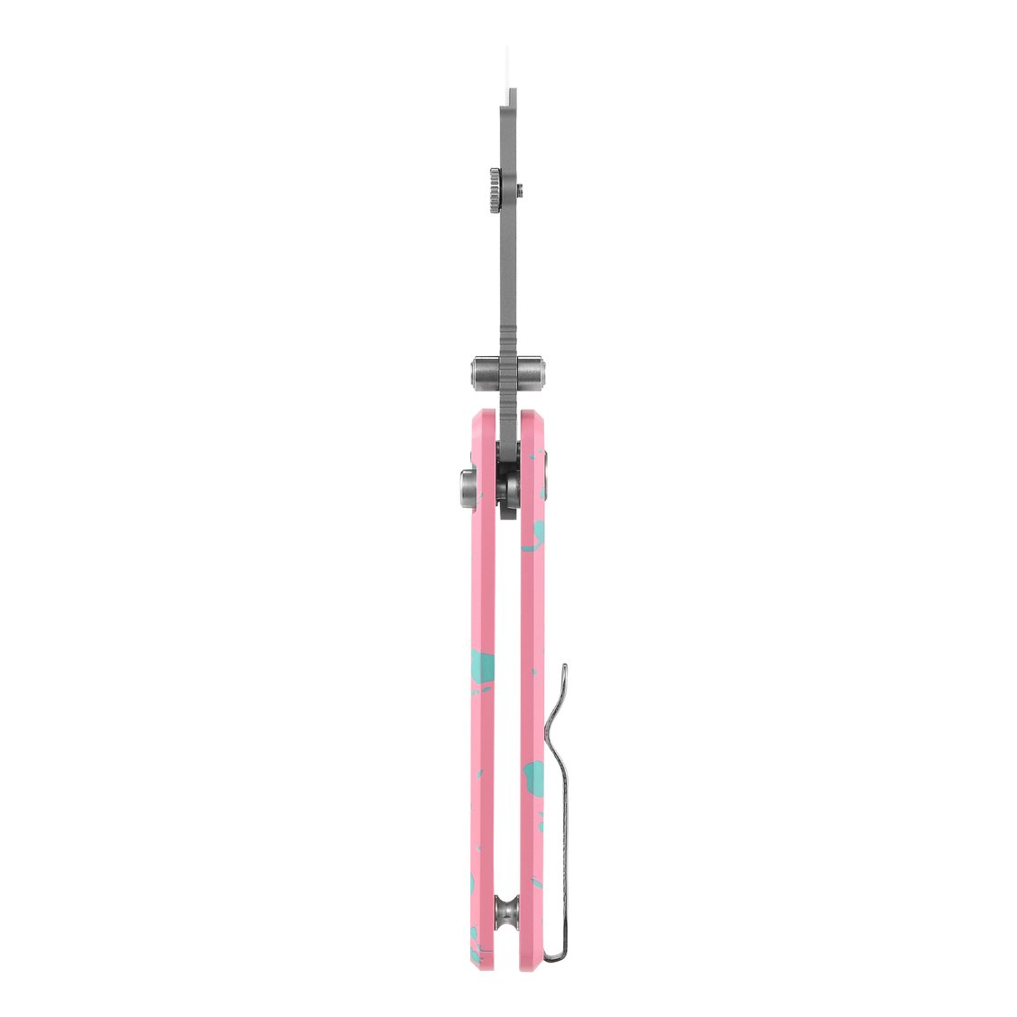 Oknife U1Ultra-ZombiePink package contents with blade replacement tool