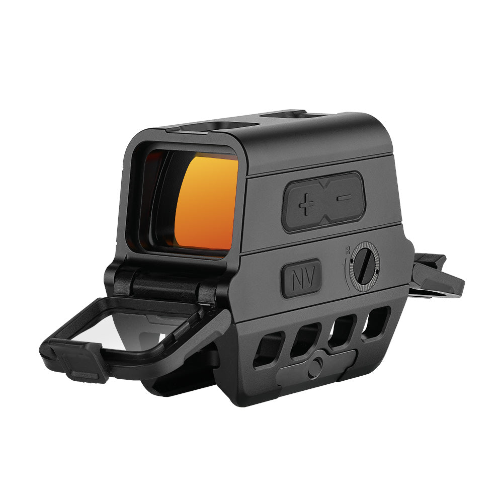 Olight Osight R side view – enclosed red dot sight with Micro T1/T2 footprint