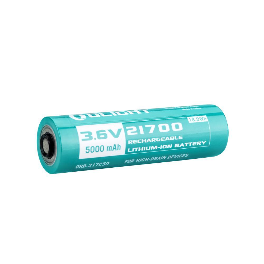 Olight 21700 3.6V customized magnetic rechargeable 5000mAh battery for Warrior, Seeker and Odin series