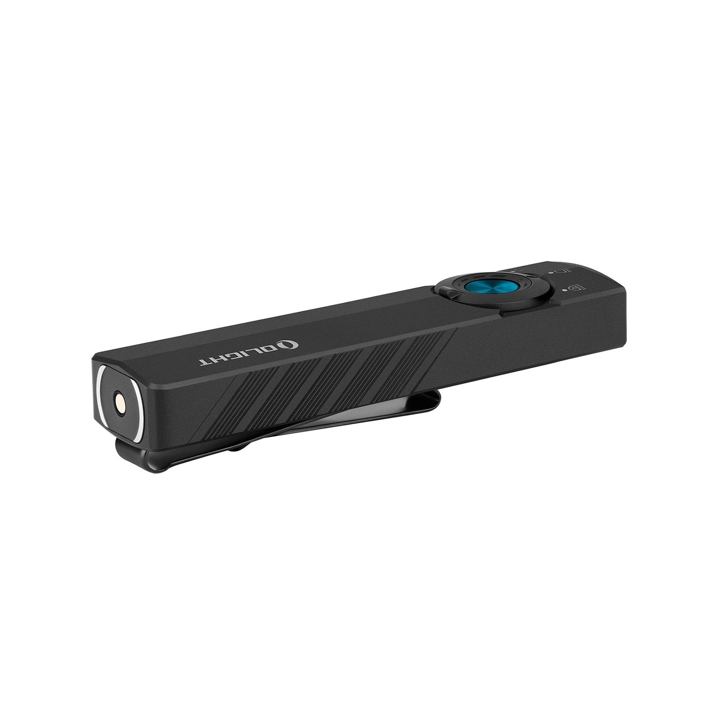 Olight ArkPro Lite side profile view showing the flat unibody and pocket clip