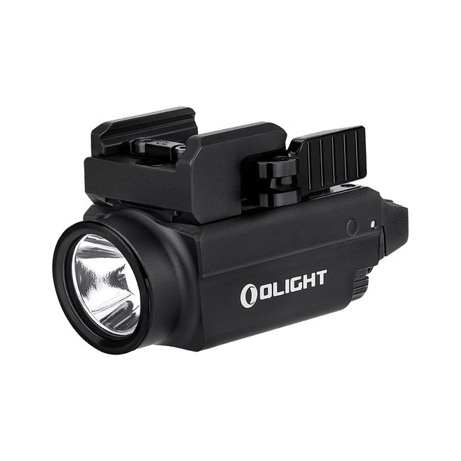 Olight Baldr S Black – 800 lumen pistol light with green laser and magnetic charging