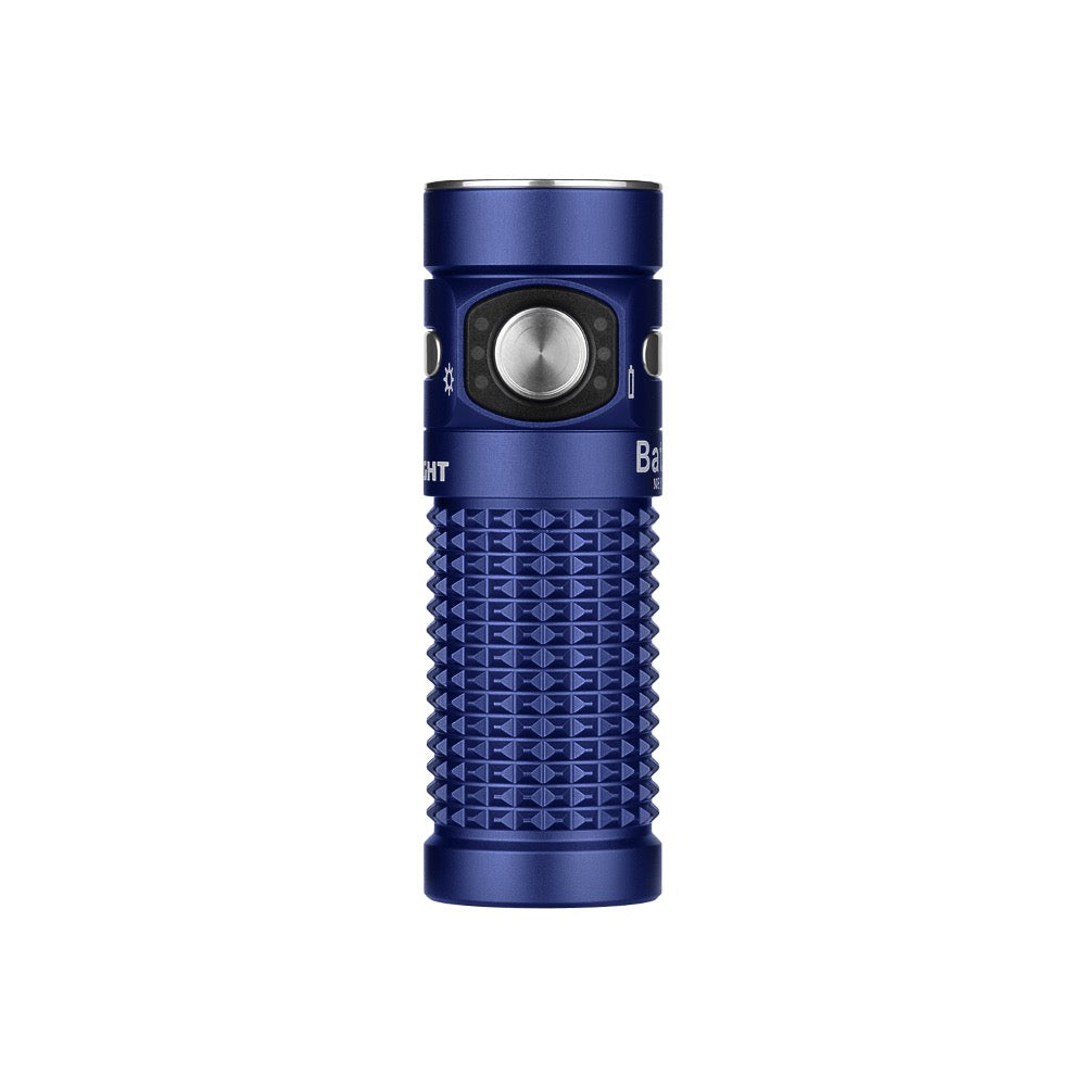 Olight Baton 4 Regal Blue – 1300 Lumen Rechargeable Compact EDC Flashlight Magnetic Charging