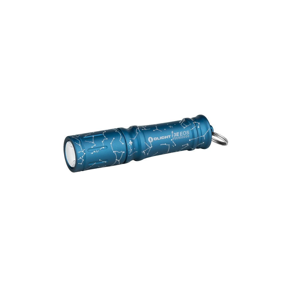 Olight i3E EOS 90 Lumen Keychain Flashlight AAA Battery - Astral Cobalt