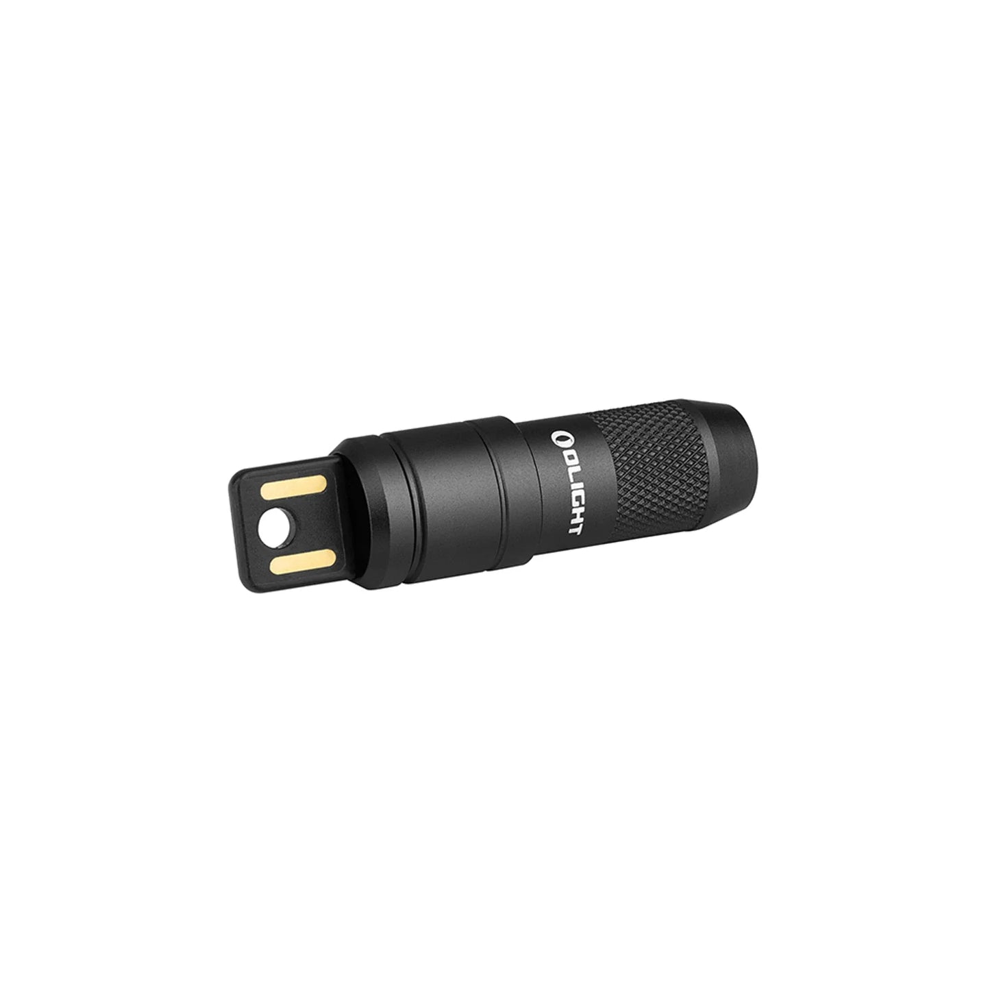 Olight imini 2 Black side profile view showing the knurled body