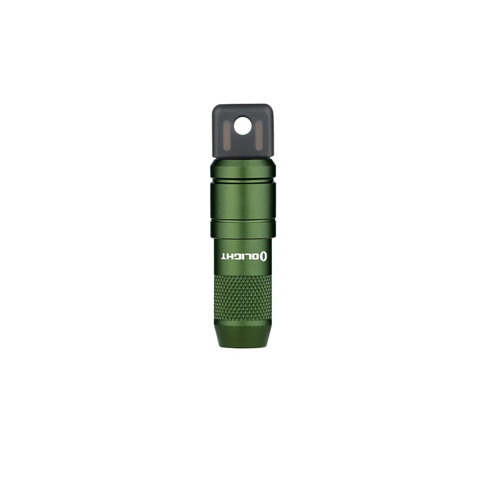 Olight imini 2 OD Green with its integrated USB plug extended for charging