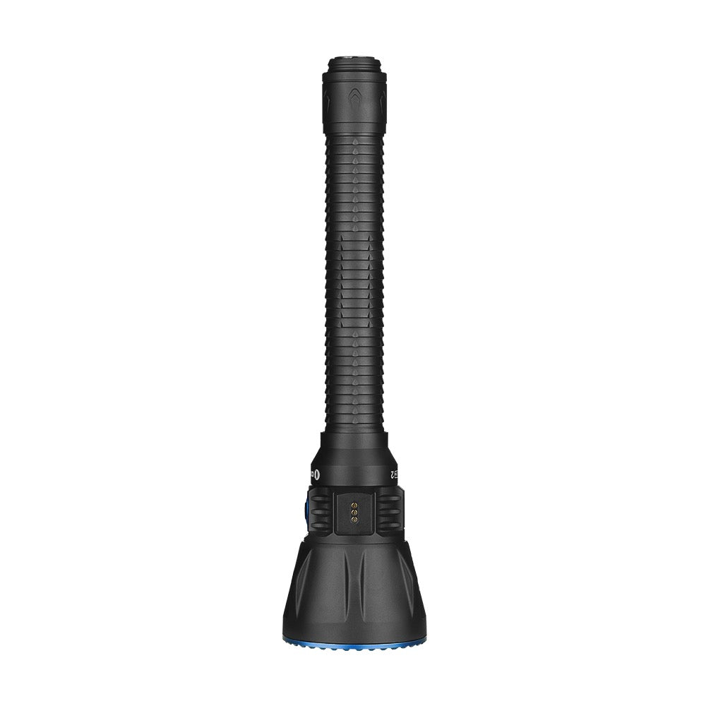 Olight Javelot Turbo 2 Black front view showing the deep smooth reflector