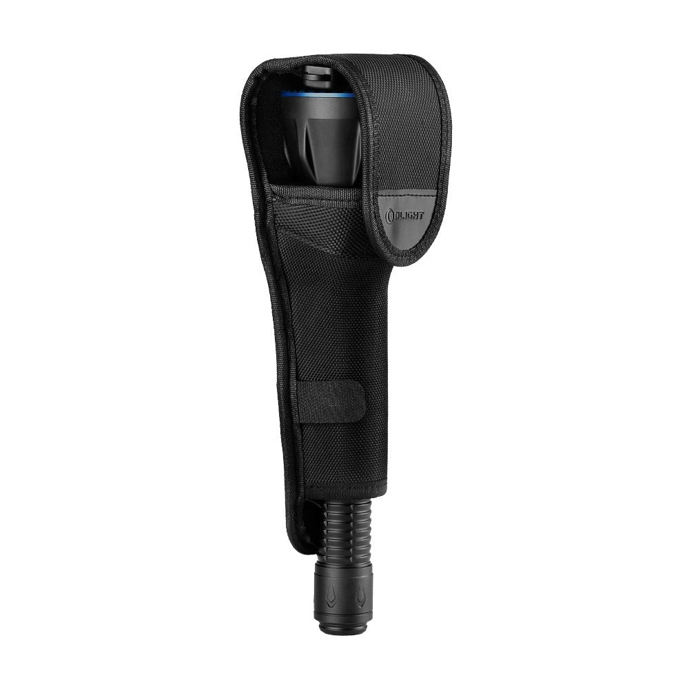 Olight Javelot Turbo 2 Black seated in its included holster