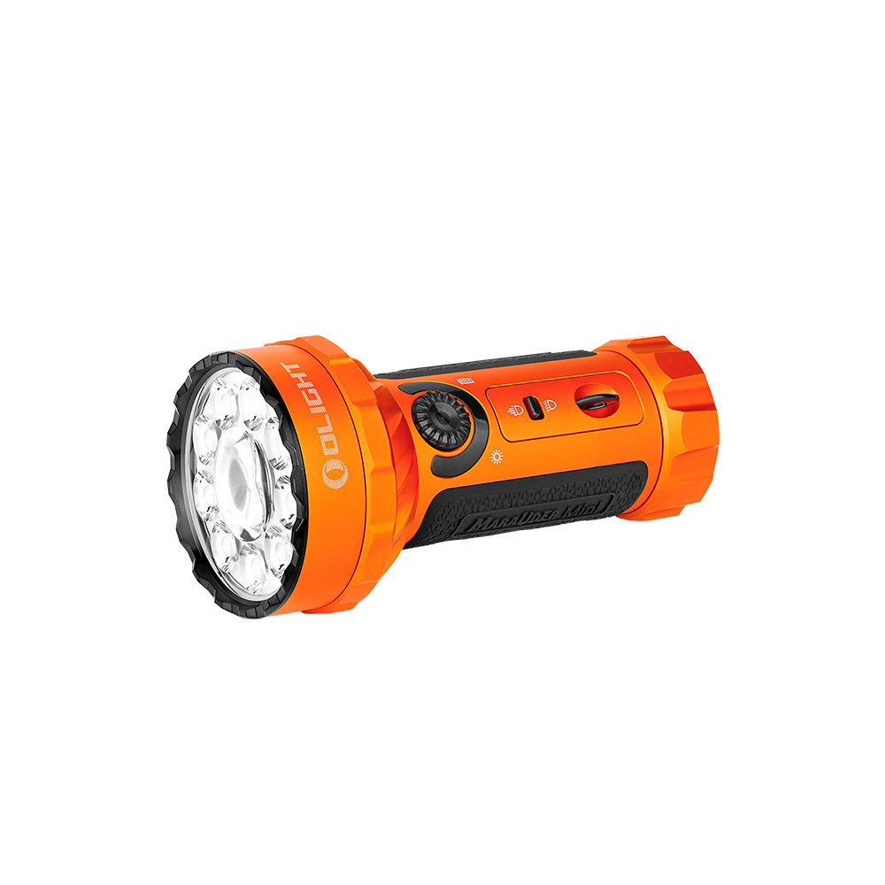 Olight Marauder Mini Orange – 7,000 lumen spot and flood searchlight with RGB LEDs