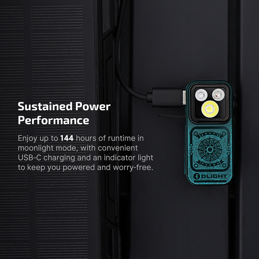 Olight Oclip Pro S Sunken Artifact USB-C charging port detail