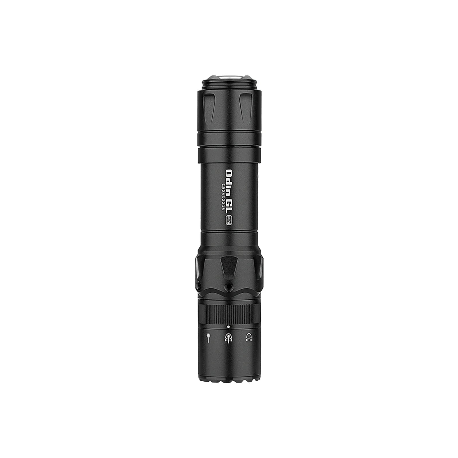 Olight Odin GL Mini side profile view – 5.04 inch compact weapon light body