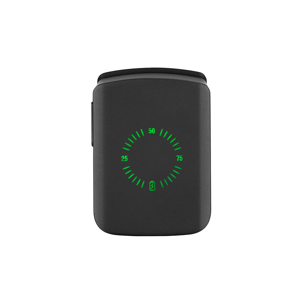 Olight Osight magnetic charging cover showing the circular battery level indicator