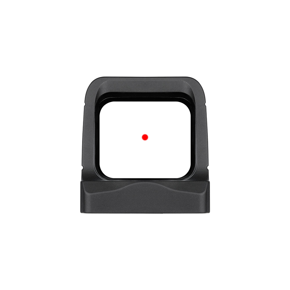 Olight Osight Red 3 MOA front view showing the red dot reticle in the window