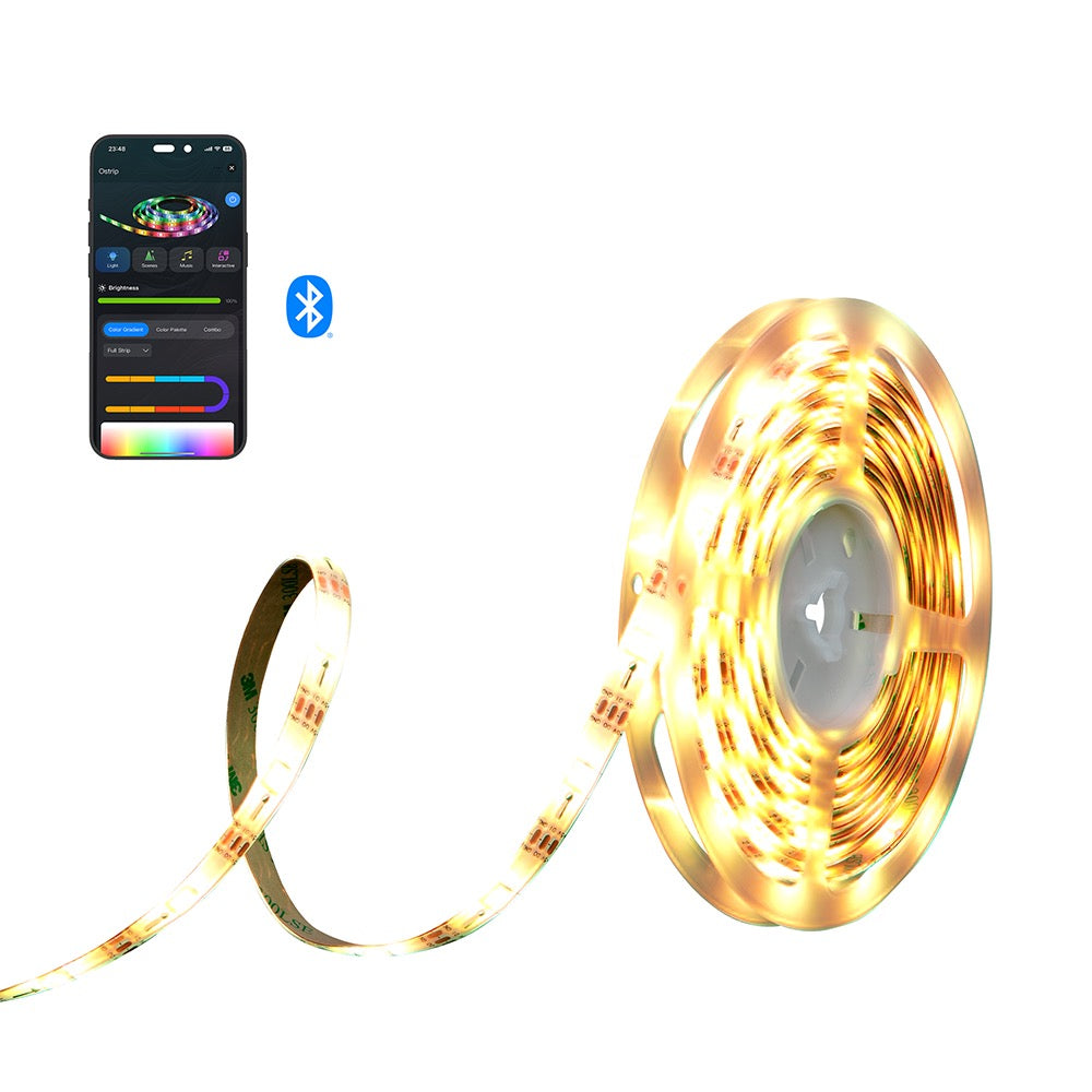 Olight Ostrip warm white lighting mode with smartphone app control