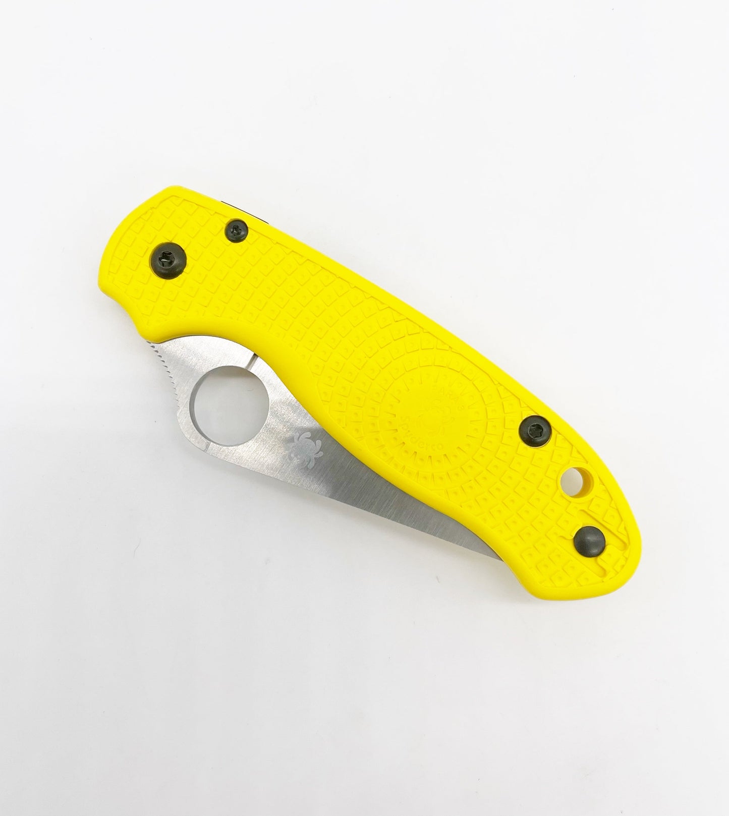 Spyderco Para 3 Lightweight Salt – 2.92" Satin CPM MagnaCut SpyderEdge, Yellow FRN Handles – C223SYL