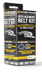 Work Sharp Extra Coarse P60 Grit Replacement Belts - 6 Pack