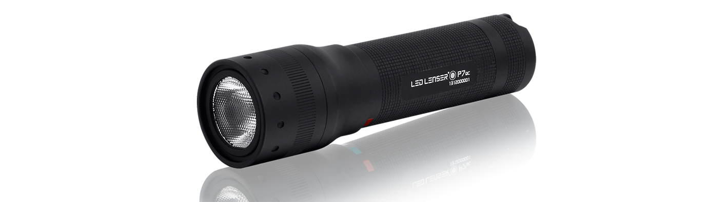 LED Lenser P7QC 4 x AAA Multi-Colored 220 Lumen LED Flashlight