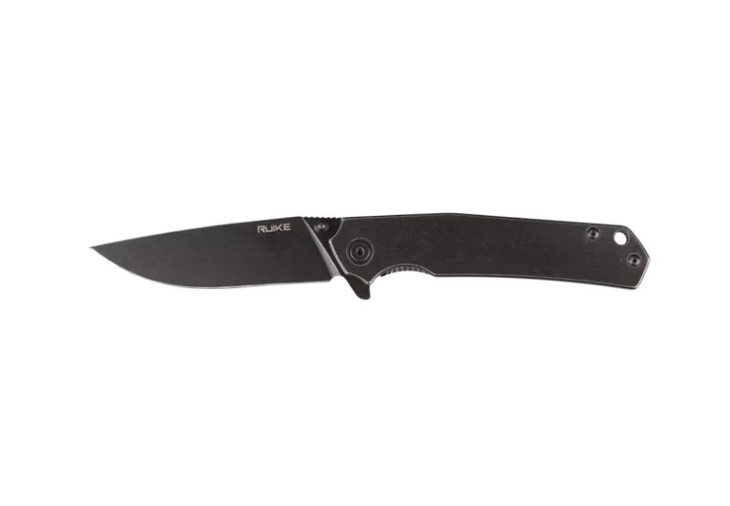 Ruike P801-SF/P801-SB Framelock Folding Knife 3.46" Stonewash 14C28N Stainless Steel Handles
