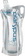 Platy Plus Bottle 1L Push-Pull Cap, Clear
