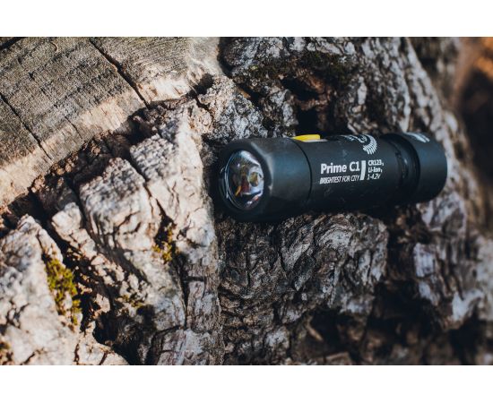 Armytek Prime C1 Magnet USB+18350 / XP-L Warm / 900 lm / TIR 20Â°:80Â° / 1x18350 or 1xRCR123