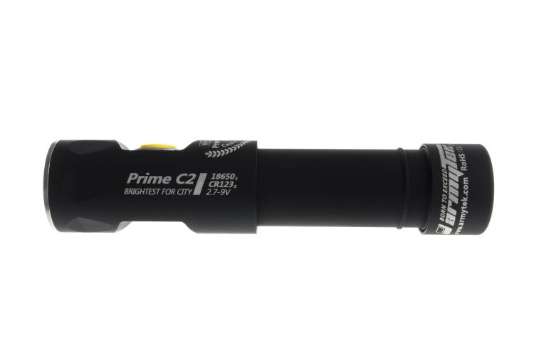 Armytek Prime C2 v3 Warm 1 x 18650 / 2 x (R)CR123A CREE XP-L 975 Lumen LED Flashlight