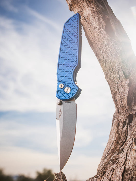 Pro-Tech BST26.INT.1 Blade Show Texas Exclusive – TR-3 Integrity MagnaCut Manual Knife