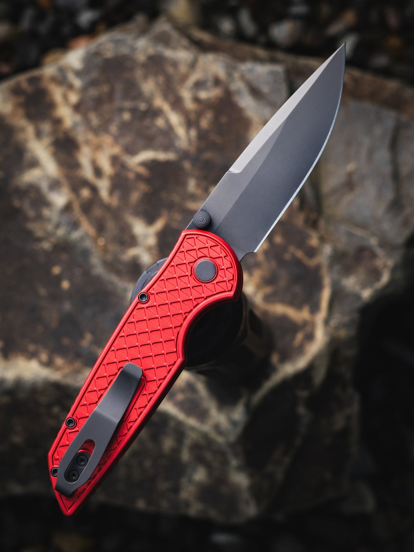 Pro-Tech BST26.INT.2 Blade Show Texas Exclusive – TR-3 Integrity MagnaCut Manual Knife