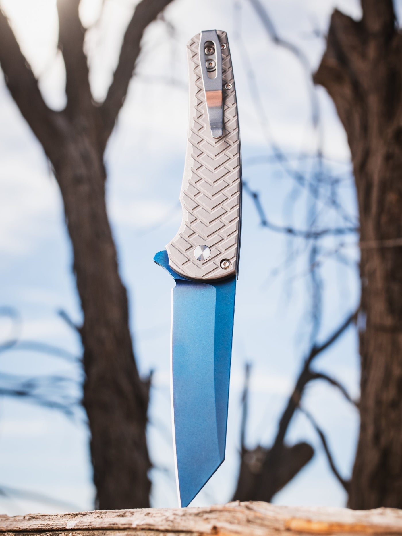 Pro-Tech 2026 Malibu Custom 002 – Blade Show Texas Exclusive Sapphire Blue MagnaCut Knife