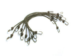Proforce Heavy Duty Bungee Cords - Olive 4 Pack