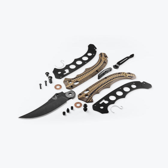 Benchmade Mini Bedlam 865BK-01 AXIS lock detail