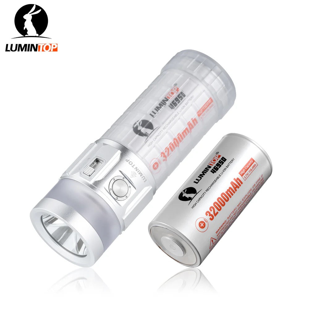 Lumintop Rainbow 2.0 Multi-Light Source – 3000 Lumen RGB & UV USB‑C Rechargeable EDC Flashlight