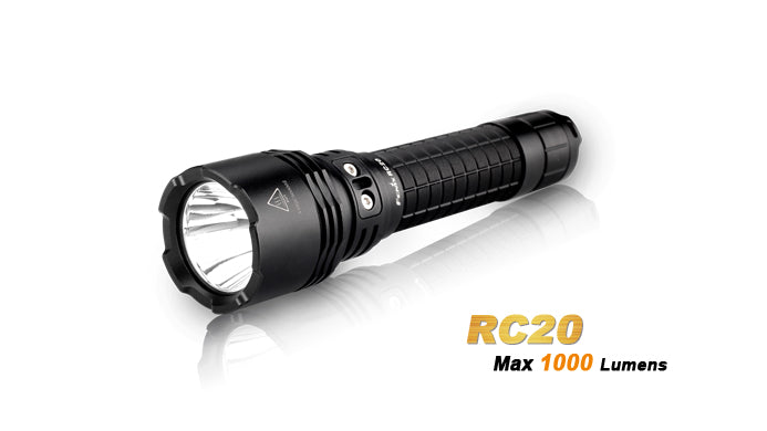 Fenix RC20 1000 Lumens CREE XM-L2 U2 LED USB Rechargeable Flashlight