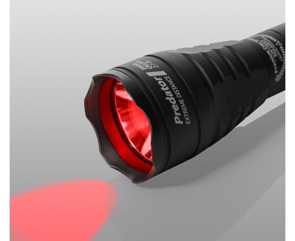 Armytek Predator XP-E2 Red LED 160 lumen / 5Â°:40Â°