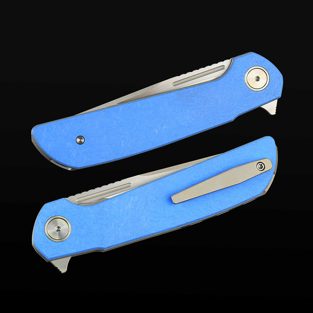 Reate Remedy FatCarbon Glass Blue closed view – front and back