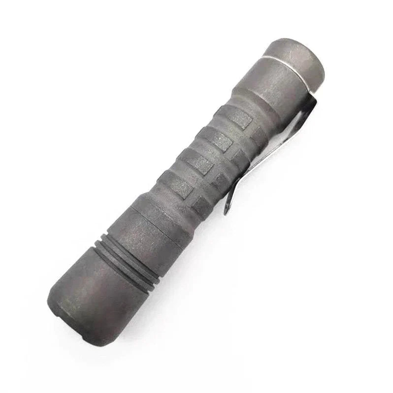 ReyLight Pineapple 470 Lumen Stonewashed Titanium EDC Flashlight 1 * 14500 Battery (Included)