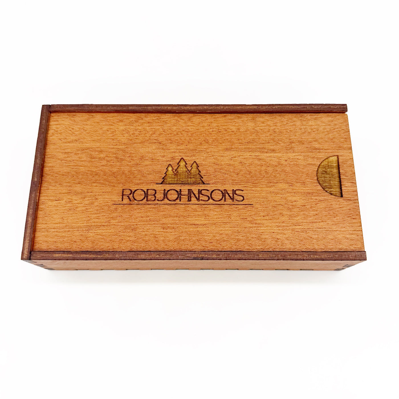 RobJohnsons Cedar Frame Lock Knife – RWL34 Satin Hardmilled Titanium Purple Hardware