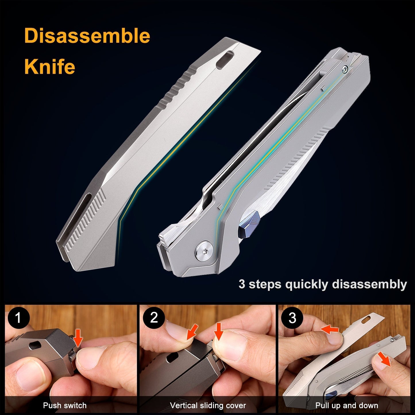 Remette RT-WK1-E liner lock detail