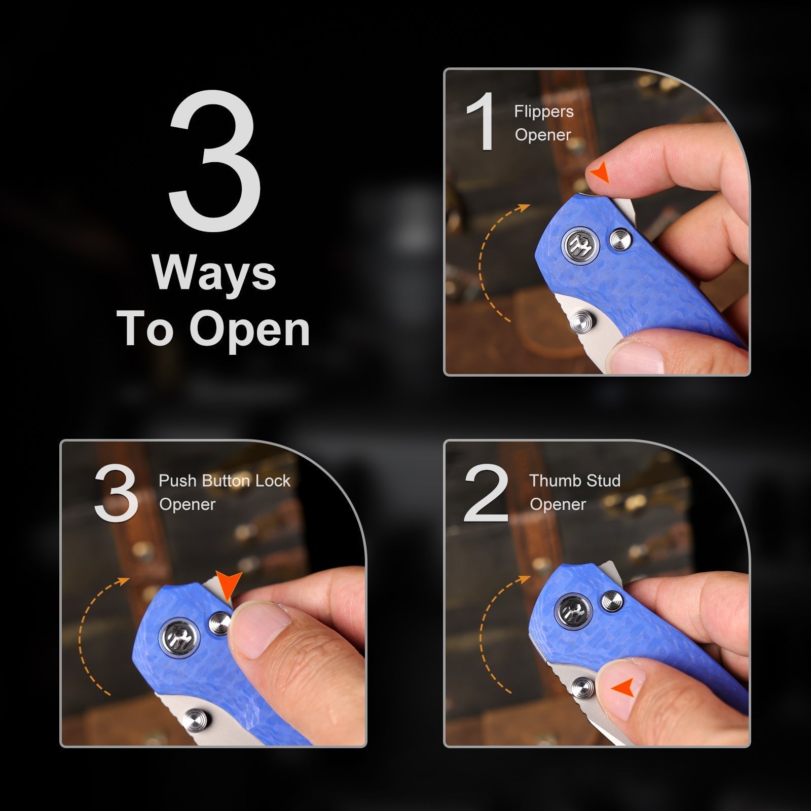 Remette RT-Cool Whale RTCL-GN5 button lock detail