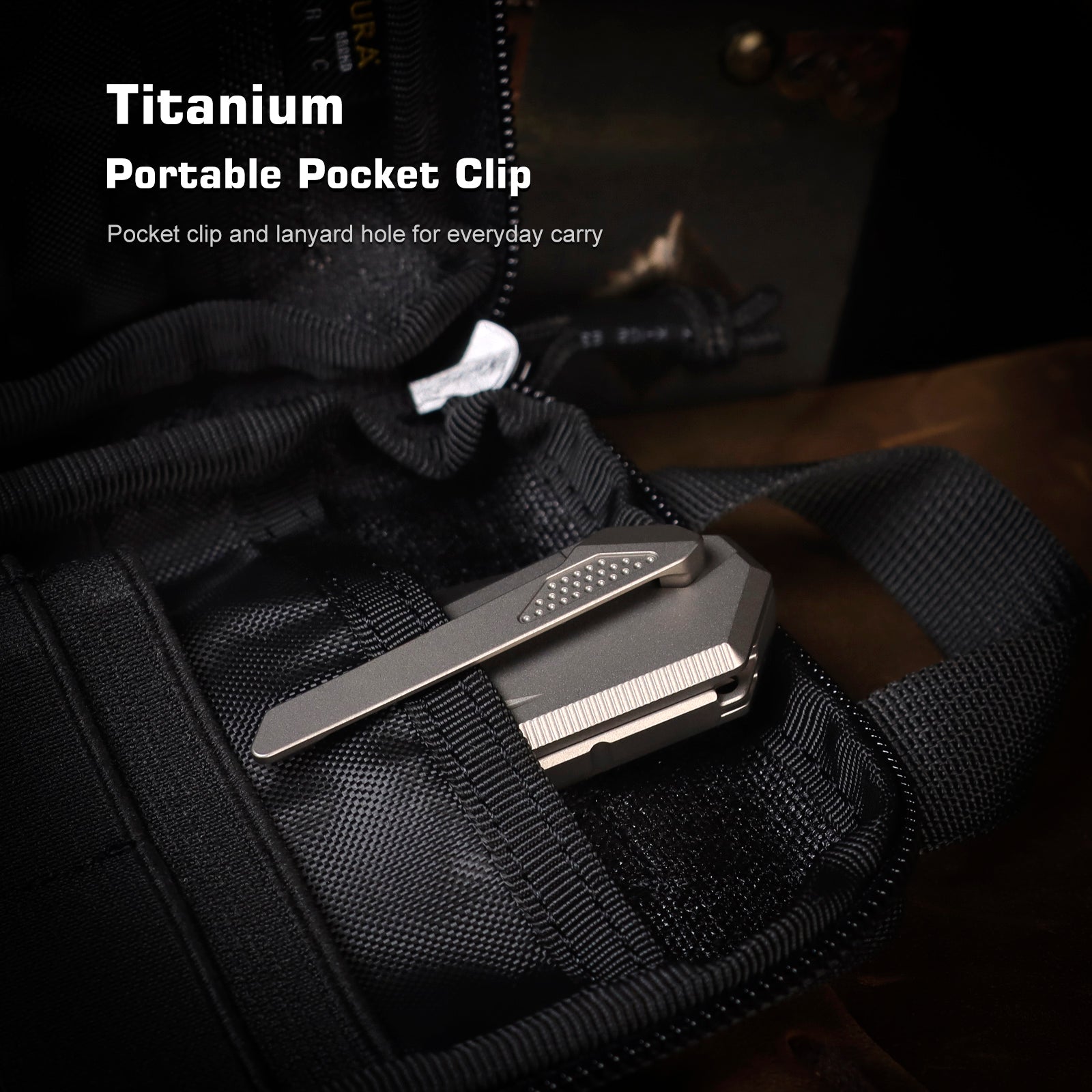 Remette RTCZ-G titanium handle scales