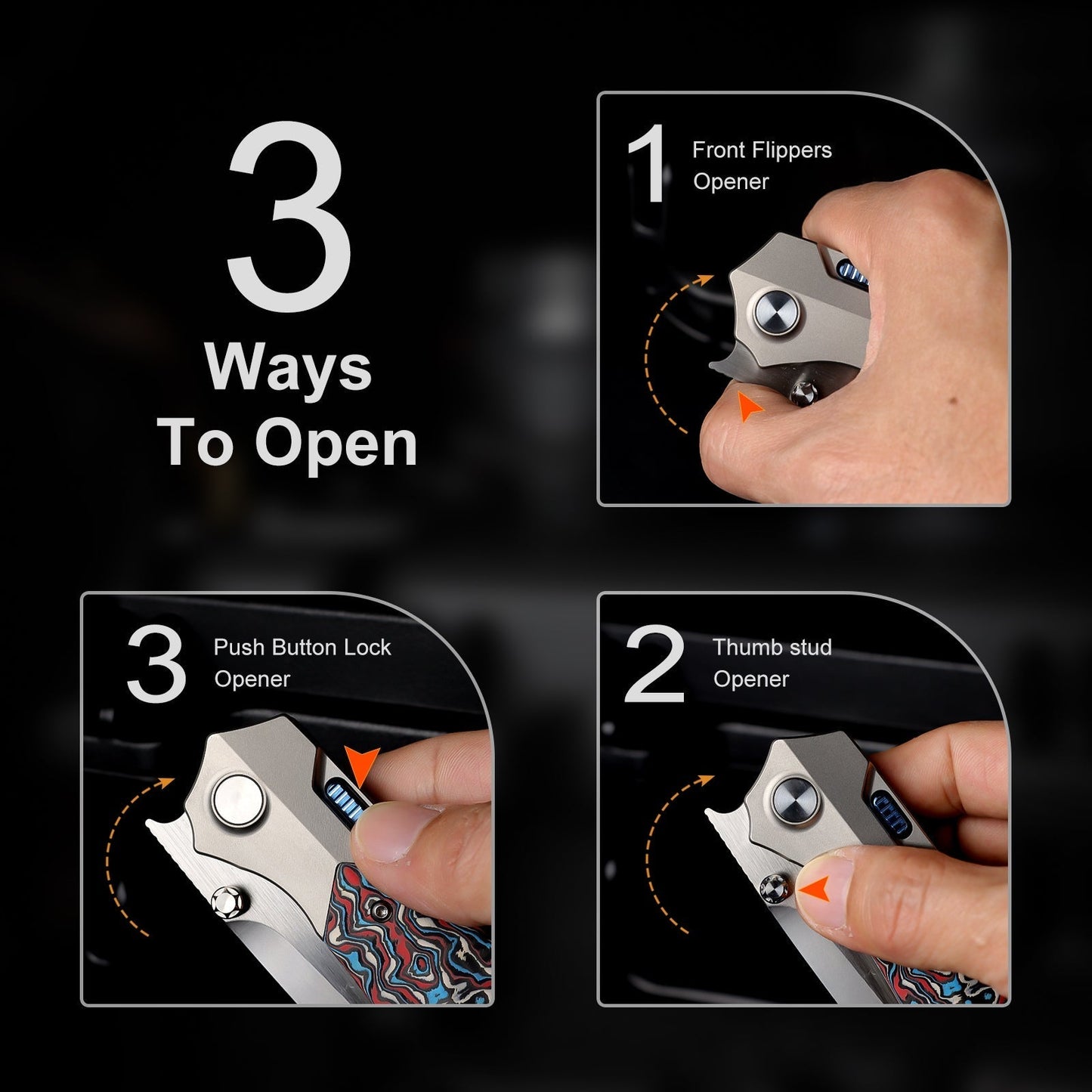 Remette RT-Meteor RTPT-A button frame lock detail