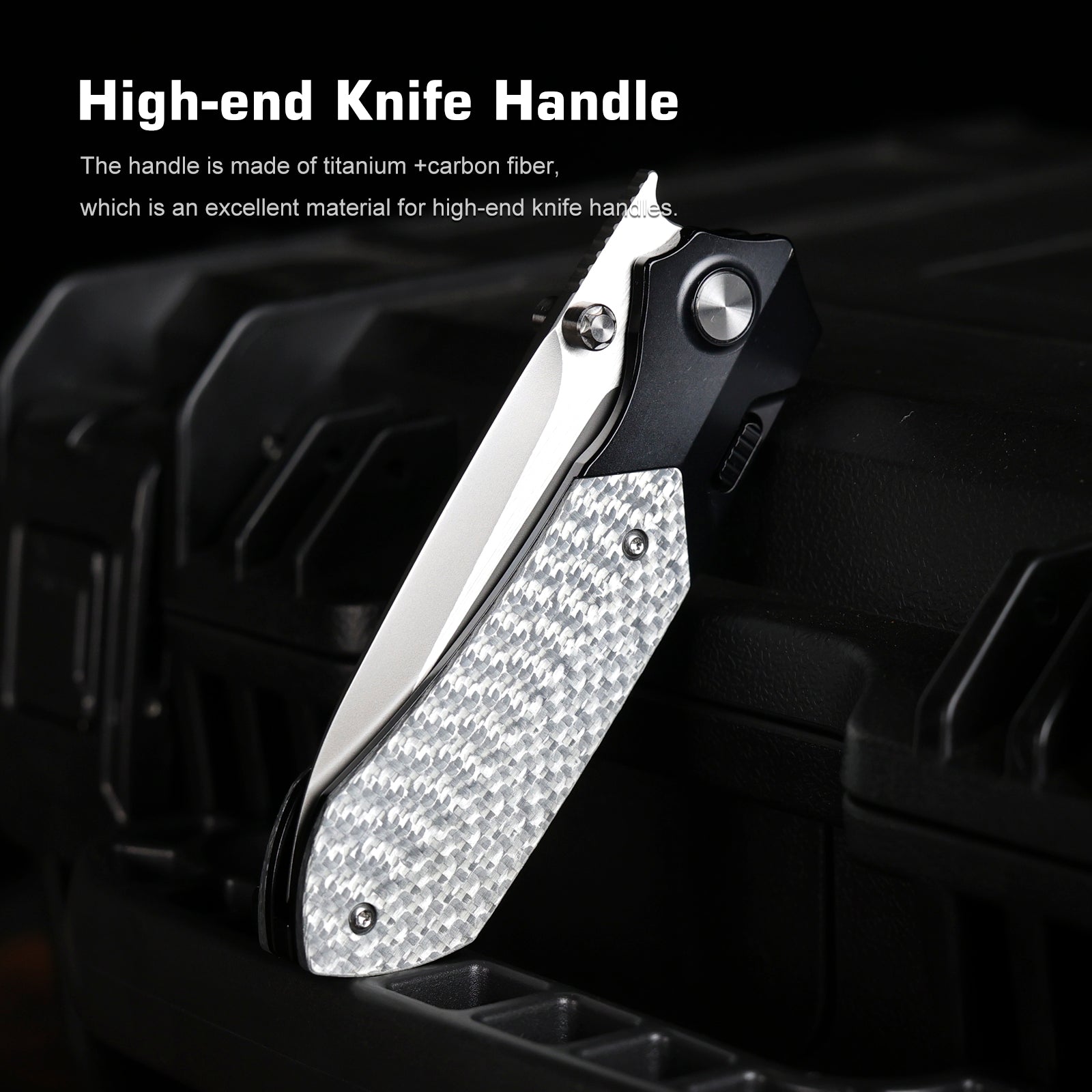 Remette RT-Meteor RTPT-BL blade detail – satin M390 drop point
