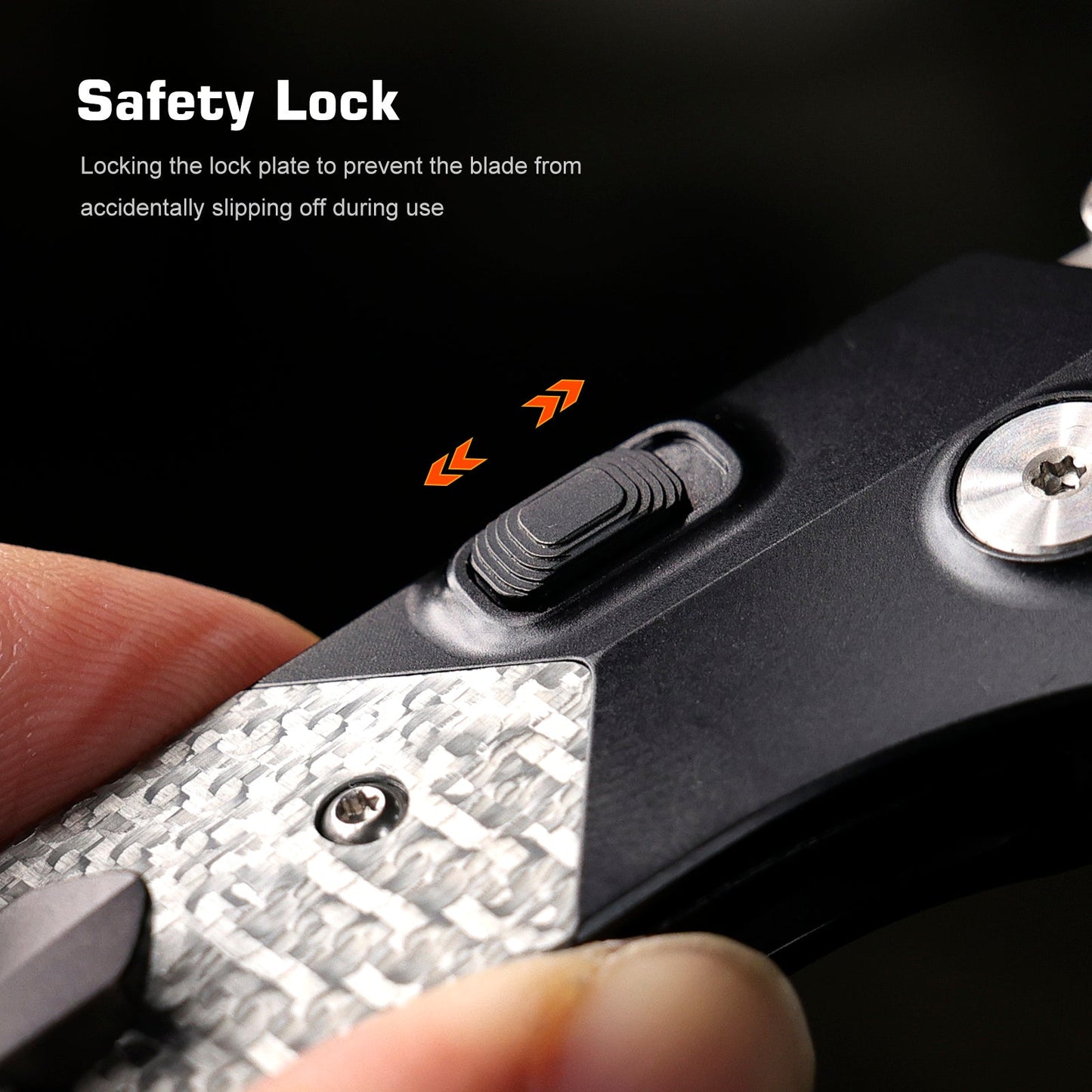 Remette RT-Meteor RTPT-BL button lock detail