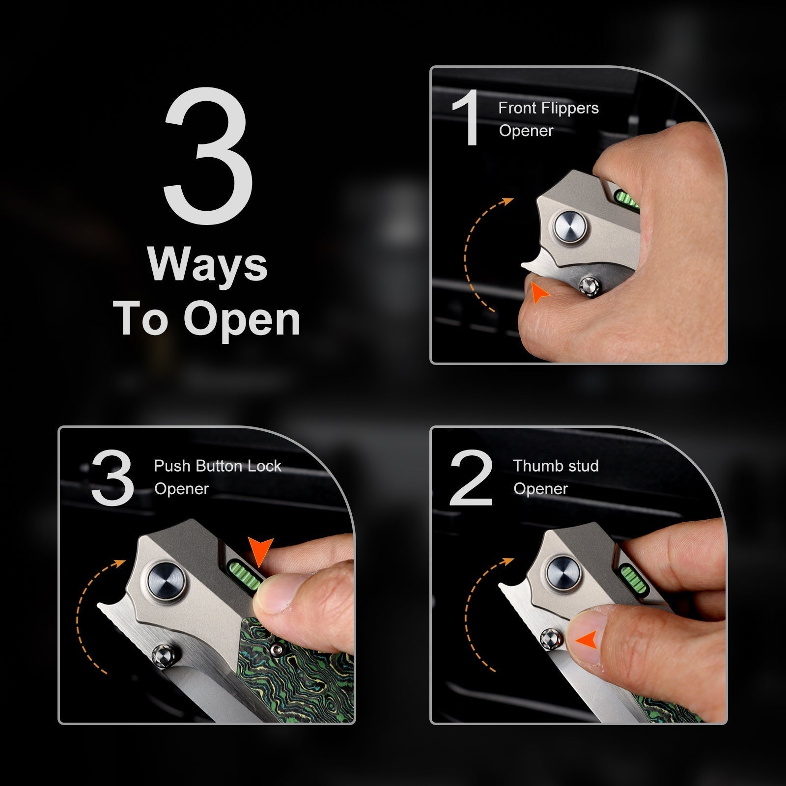 Remette RT-Meteor RTPT-C button frame lock detail